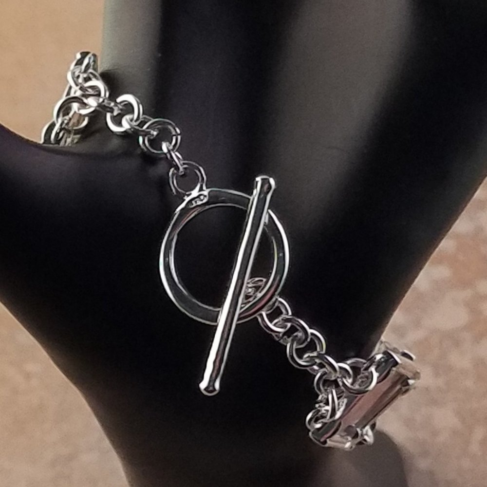 Sterling 925 Silver Bracelet Add a Picture - Picture 4 of 8